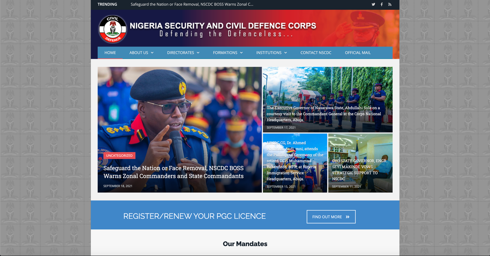 Civil Defence Recruitment 2025/2026 Application Form Registration ...